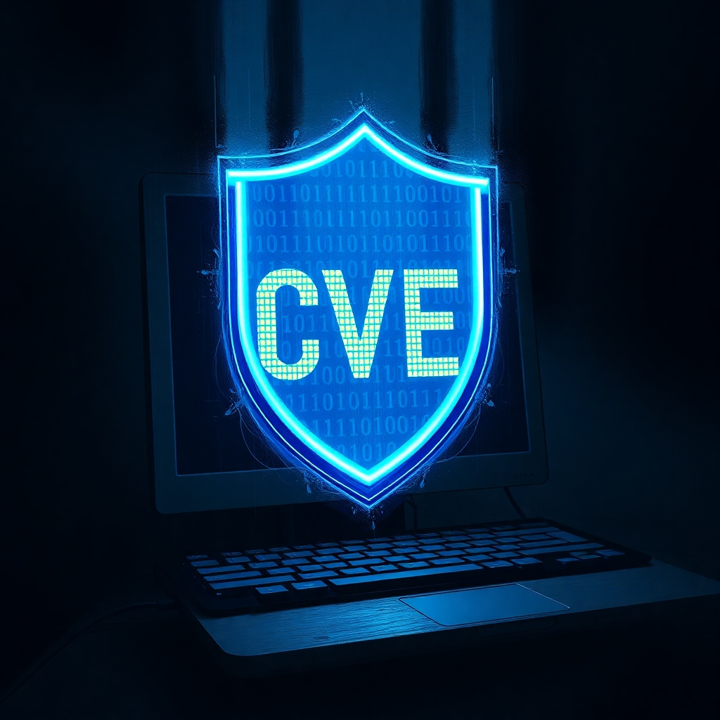 An image depicting the word "CVE" inside a shield.